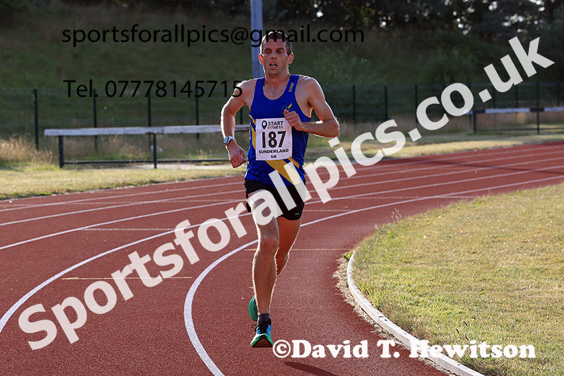 Senior Mens 2025 Sunderland 5k, Silksworth, Sunderland. Photo: David T. Hewitson/Sports for All Pics